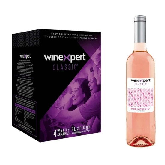 Pink Moscato 8L Winexpert Classic Wine Kit