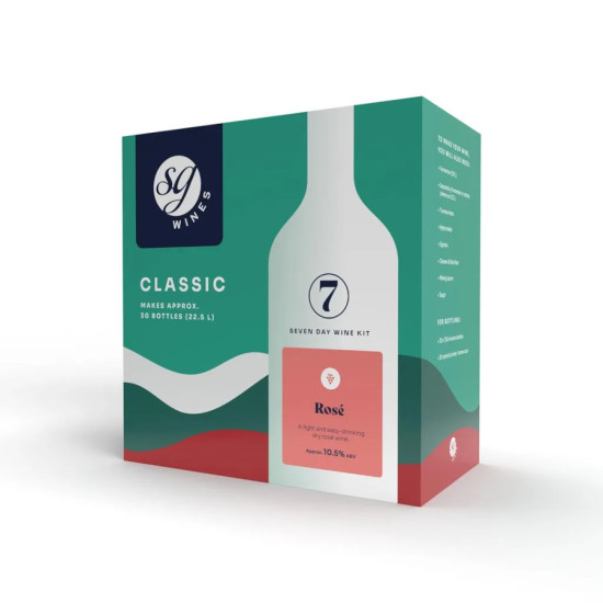 SG Wines Classic Rosé Wine Kit